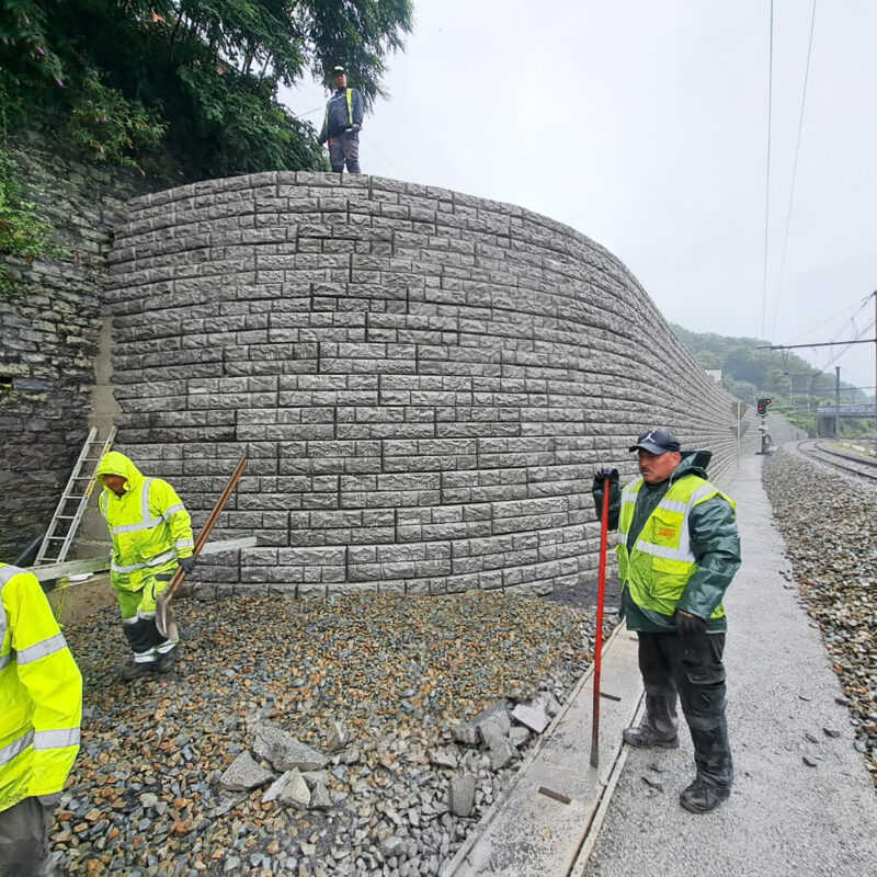 Recon Walls betonnen wanden Blokken keerwanden spoorwegen CBS Beton 0